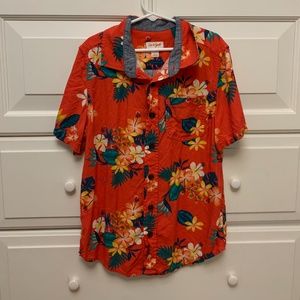 Target Hawaiian button down shirt